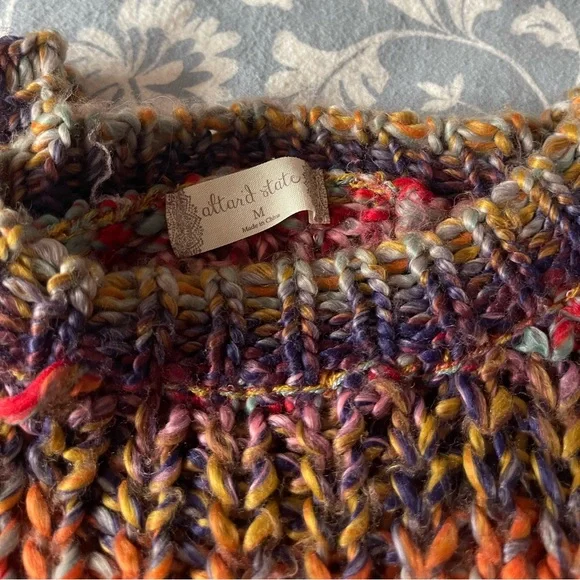 rainbow knit sweater - Picture 4 of 5